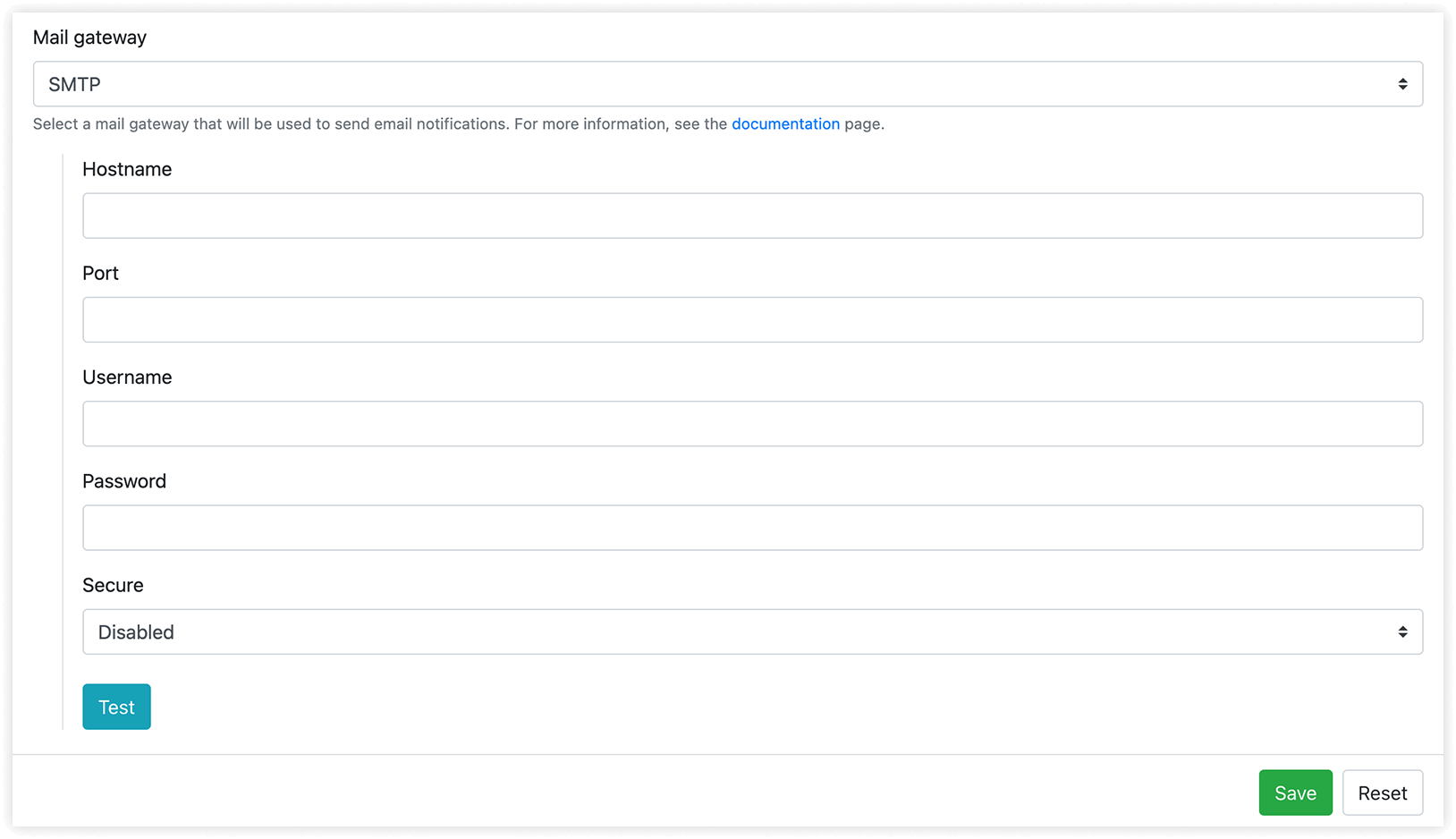 SMTP Settings in Bookly
